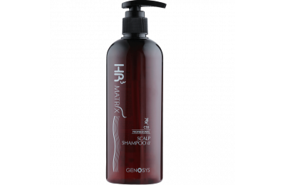 GENOSYS HR3 MATRIX Scalp and Hair Shampoo - Шампунь от выпадения и для стимуляции роста волос, 300 мл